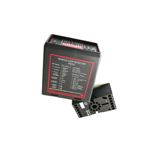 AC220V Adjustable Inductive Vehicle Loop Detector 20kHz PD-232
