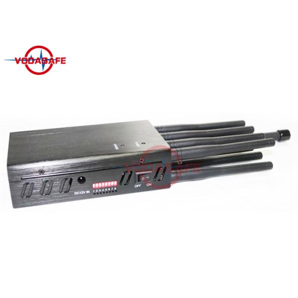 Compact Size Portable Signal Jammer Lojack 173MHz With Good Cooling System