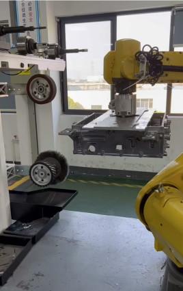 Buy Automated Robot Deburring Machine High Precision Deburring Robotic Arm at wholesale prices
