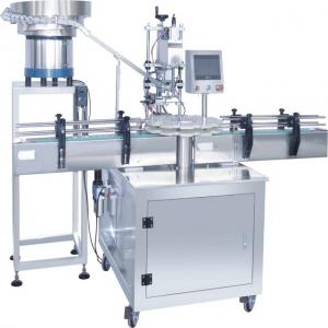 Quality Spray Pump Automatic Bottle Capping Machine , Plastic Cap Sealing Machine for sale