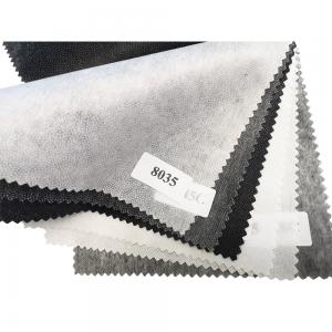 Quality Polyester Non Woven Fusible Interlining for Car 20-10GSM Manufactured by Gaoxin for sale