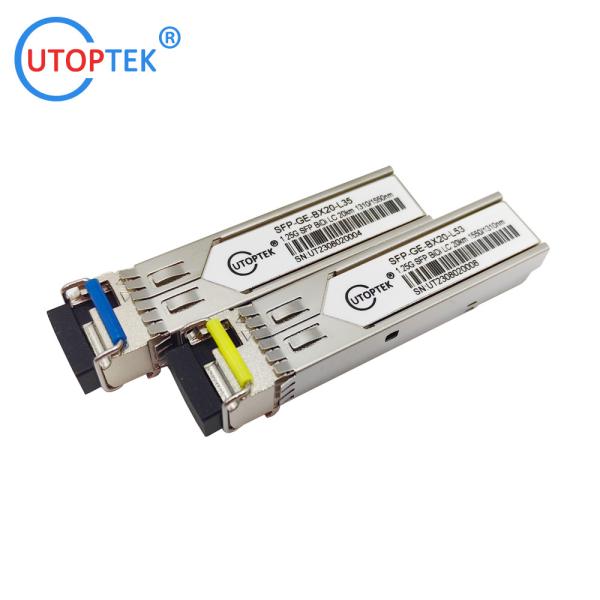 1.25G SFP SM BiDi LC 20km 1310/1550nm optical sfp transceiver module for cisco/huawei/HP/Aruba/Juniper/Mikrotik