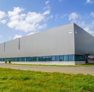 China Industrial Prefabricated Warehouse Buildings In Steel Large Span Anti Seismic on sale