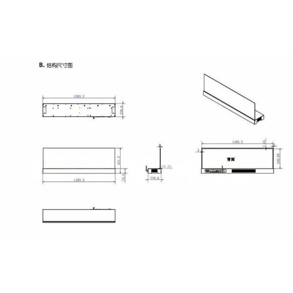 48 Inch 1920*540 Resolution Transparent Amoled Display Transparent Oled Screen Arduino