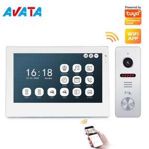 Quality Home Security Tuya Intercom Video Door Phone WiFi Interphone Doorbell with IR night for sale