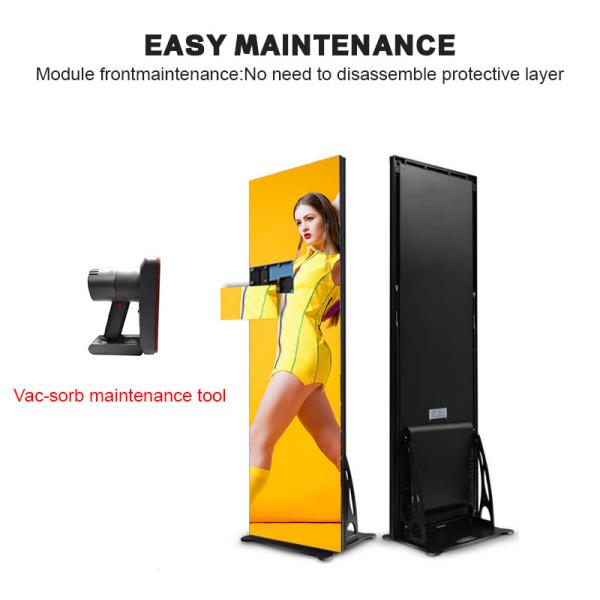 Digital Video Advertising LED Mirror Screen Indoor Ultra Thin Portable P1.75 P2 P2.5