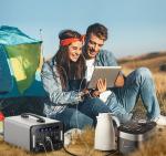 OEM Lithium Ion Portable Power Station , 18650 Rechargeable Power Source