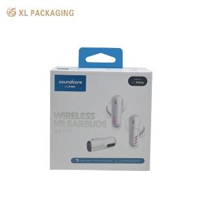 China XL Packaging Custom Packaging Box Factory Custom Design White Cardboard Headphone Paper Gift Boxes Bluetooth Earphone Packing Box For Earphones on sale