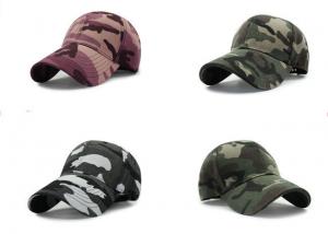 Quality Cool Custom Personalized Hats , Embroidery Camouflage Hip Hop Cap For Girls for sale