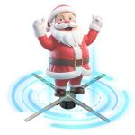 42cm-62cm Synced Hologram Fan Movable 3D Fan Advertising 3D Projector Hologram