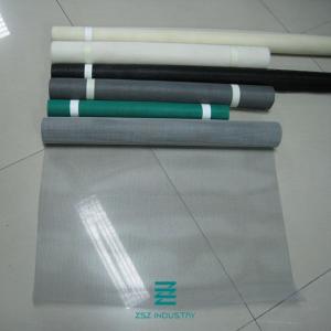 China Bidirectional Fabric Woven Wire Mesh Fence Rolls PVC Coated Mesh Tape 18 X 14m on sale