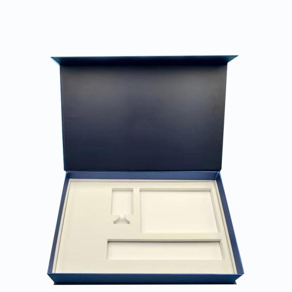 Cardboard Paper Rigid Collapsible Box Magnetic Book Shape Underwear Packing Boxes