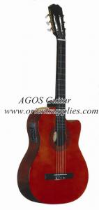 China 39inch Spruce plywood Classical guitar with 4 band EQCG3920C-EQ4 on sale