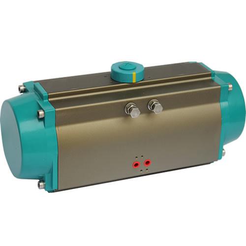 Buy High quality AT series aluminum alloy double action and spring return pneumatic  actuator for valves at wholesale prices