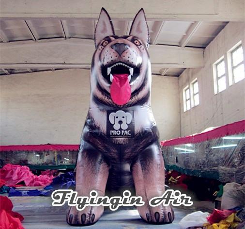 Buy Cute Inflatable Dog Model, Inflatable Siberian Husky for Outdoor Display at wholesale prices