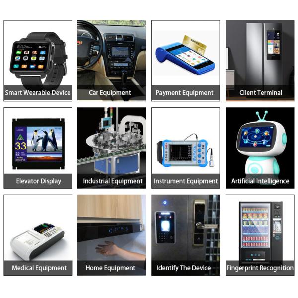 Sunlight Readable TFT LCD Display 2.4inch QVGA Resistive Touch Screen Module