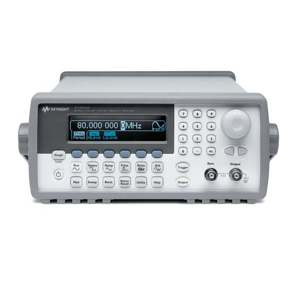 Keysight 33250A Function/Arbitrary Waveform Generator front view