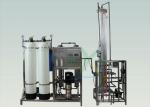60Hz Ion Exchange Water Treatment System , Fiber Glass SS 304 Mixed Bed Filter