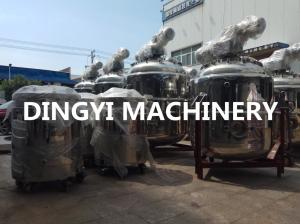 High Productivity Shampoo Making Machine Touch Screen Control Low Power Consume
