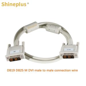 Quality DVI Wire 24+1 Signal Connection Cable Computer HD Data Cable Customized DVI Public To Public Transfer Cable 1080p for sale