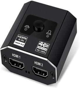 Two In One Out 2.0 HDMI Switch Box 4K HD Signal Switching With AB 60hz HDCP2.2