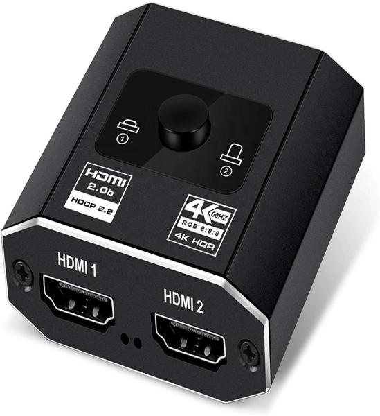 Buy Two In One Out 2.0 HDMI Switch Box 4K HD Signal Switching With AB 60hz HDCP2.2 at wholesale prices