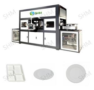 Quality Biodegradable Pulp Molding Tableware Machine Customized Pulp Tray Machine Line for sale