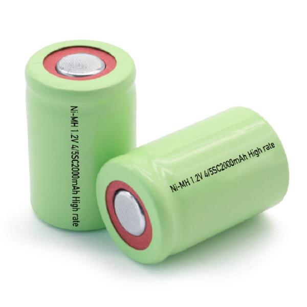 Ni-MH High Rate 1.2V 2000mAh Rechargeable Nickel Metal Hydride AAA Batteries