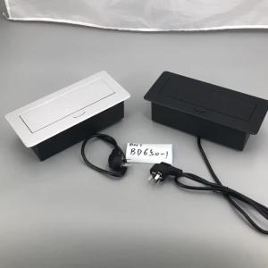 Quality recessed socket type pop up socket desktop outlet box with charger power socket for sale