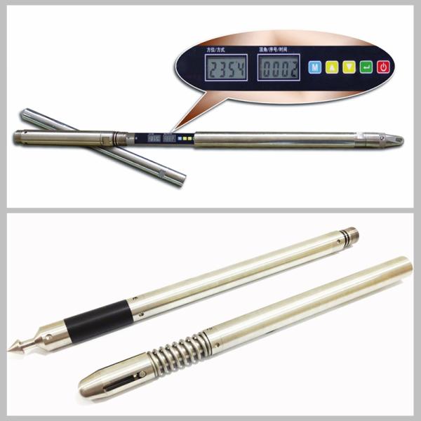 Dip Angle And Azimuth Angle Borehole Non-magnetic Small-bore Compass Inclinometer