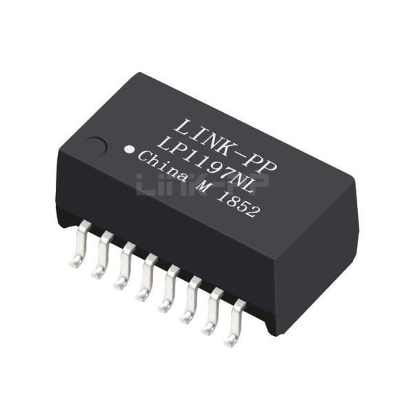 Quality LP1197NL 10/100 BASE-T Single Port VoIP 16 Pin SMD Magnetics Modules for sale