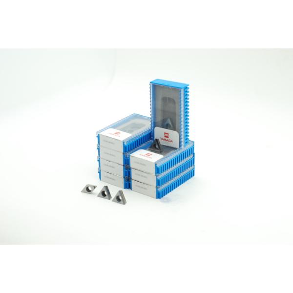 Super Hard Spinning CBN Inserts With Wiper PCBN Inserts Turning Usage