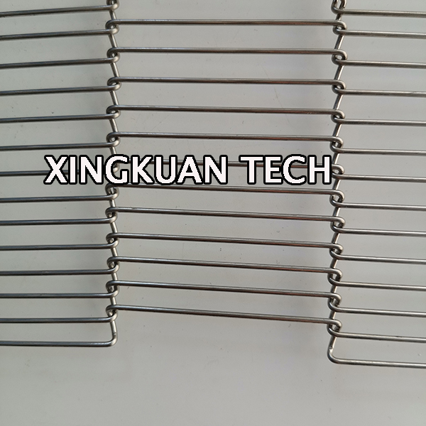 Ladder Conveyor Belt , Ladder Mesh Wire For Chocolate Coating Lines