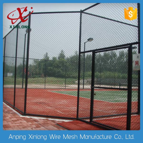 Durable Chain Link Mesh Fence For Basketball Ground Or Courtyard