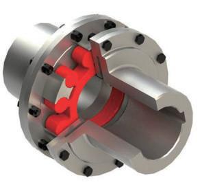 Quality MLS Type Plum Shaft Coupling For Mechanical Fields Large Transmission Torque for sale