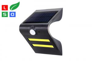 China Outdoor Curved 5W LED Solar Power Lamp 6000K Solar garden Wall Light on sale