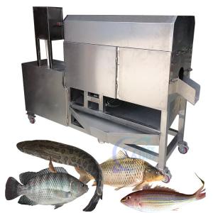 China Wear Resistant Fish Killing Machine , 380V Automatic Fish Fillet Machine on sale