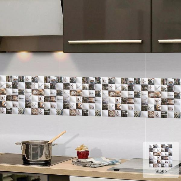 30x30cm Antibacterial Ceramic Rustic Tile White Brown