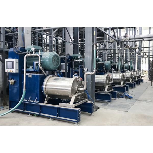 300NM Nano Grinding Ceramic Horizontal Bead Mill Explosion Proof For Solvent Inkjet Inks