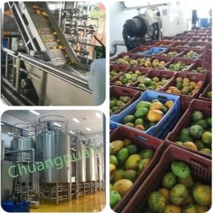 China 500-50000KG/H Mango Pulp Juice Machine Stainless Steel on sale
