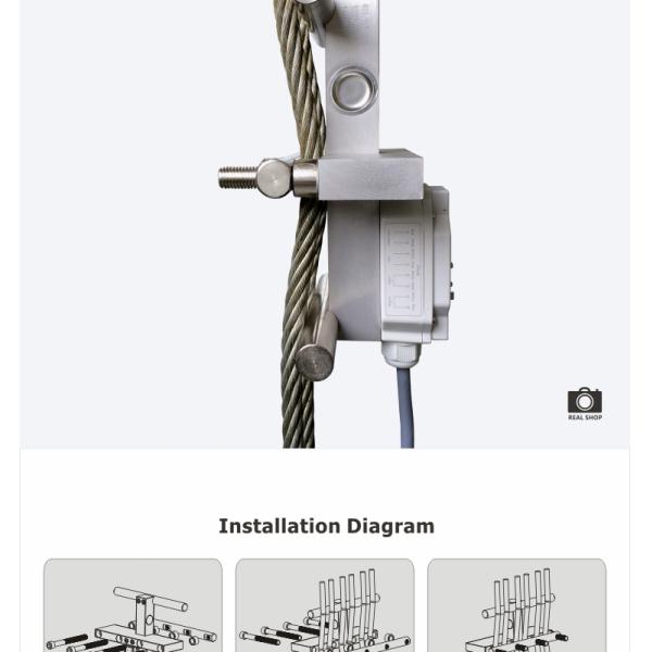 WDS-MR100 Elevator Load Weighing Device Elevator Overload Measurement System