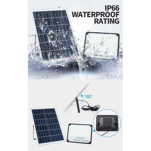 Medium ROHS 6500K 80Ra 200watts Solar LED Flood Lights