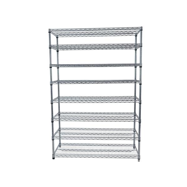 Customized ESD Storage 4 Layers Shelf Trolley Wire Mesh shelving Cart