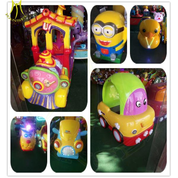 Hansel coin operated kids electric ride on car for game center sales