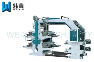 4 Colors Automatic Flexographic Printing Machine With Frequency Control