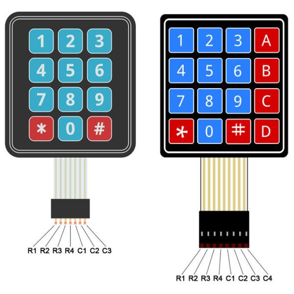 OEM / ODM High Transmittance Touch Screen Membrane Control Panel