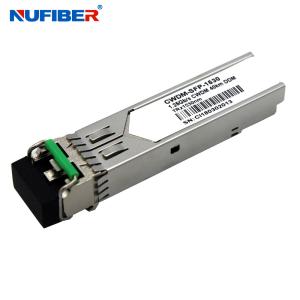 China SFP-CWDM-GE20-1270 1.25G SFP Transceiver Compatible with Cisco Duplex LC 1270nm 1610nm SM DDM for Fiber Channel 1x SM-LC-L FC-PI on sale