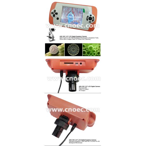 3.5" LCD Digital Microscope Accessories Eyepiece Camera , A59.1501