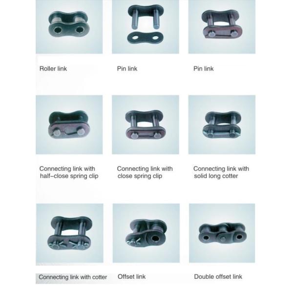 Roller Chain Link Transmission Components , Precision Off Set Connect Link