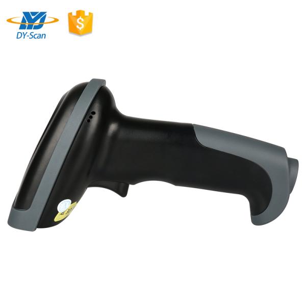Handheld Wireless Bluetooth Laser Barcode Scanner 1200MHA Battery For Supermarket